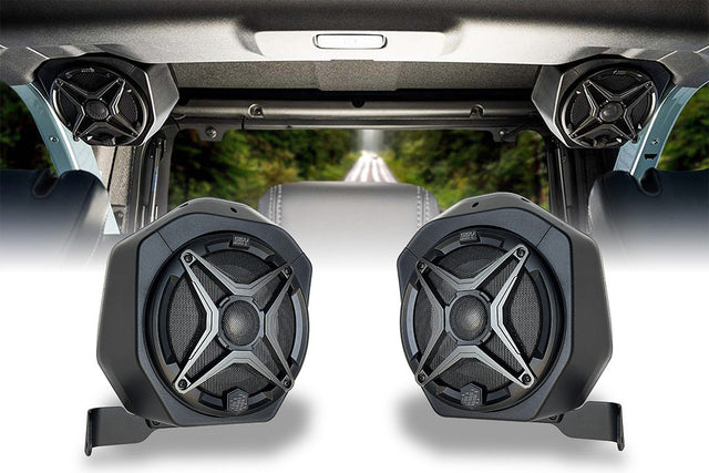 Photo of SSV Works - 2021-2026 Ford Bronco 4-Door Rear-Speaker Pod 6.5in Upgrade by SSV Works - Premium for UTVs / Side by Sides