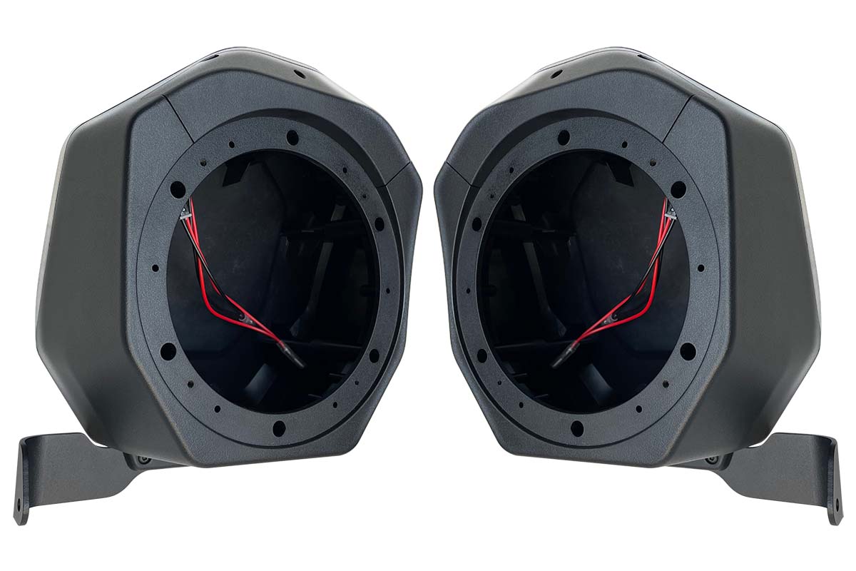 Photo of SSV Works - 2021-2026 Ford Bronco 4-Door Rear-Speaker Pod 6.5in Upgrade by SSV Works - Premium for UTVs / Side by Sides