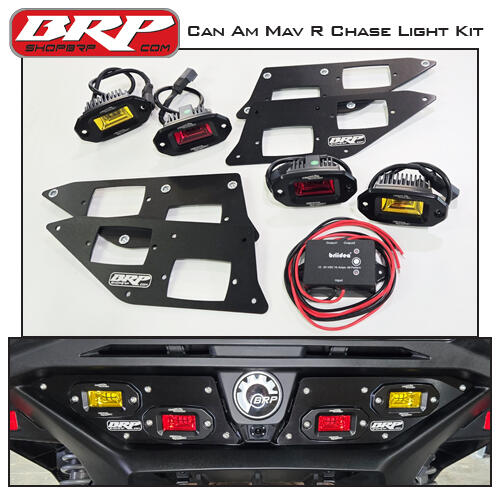 Photo of BRP Maverick R Chase Light Kit by All Terrain Concepts - Premium for UTVs / Side by Sides