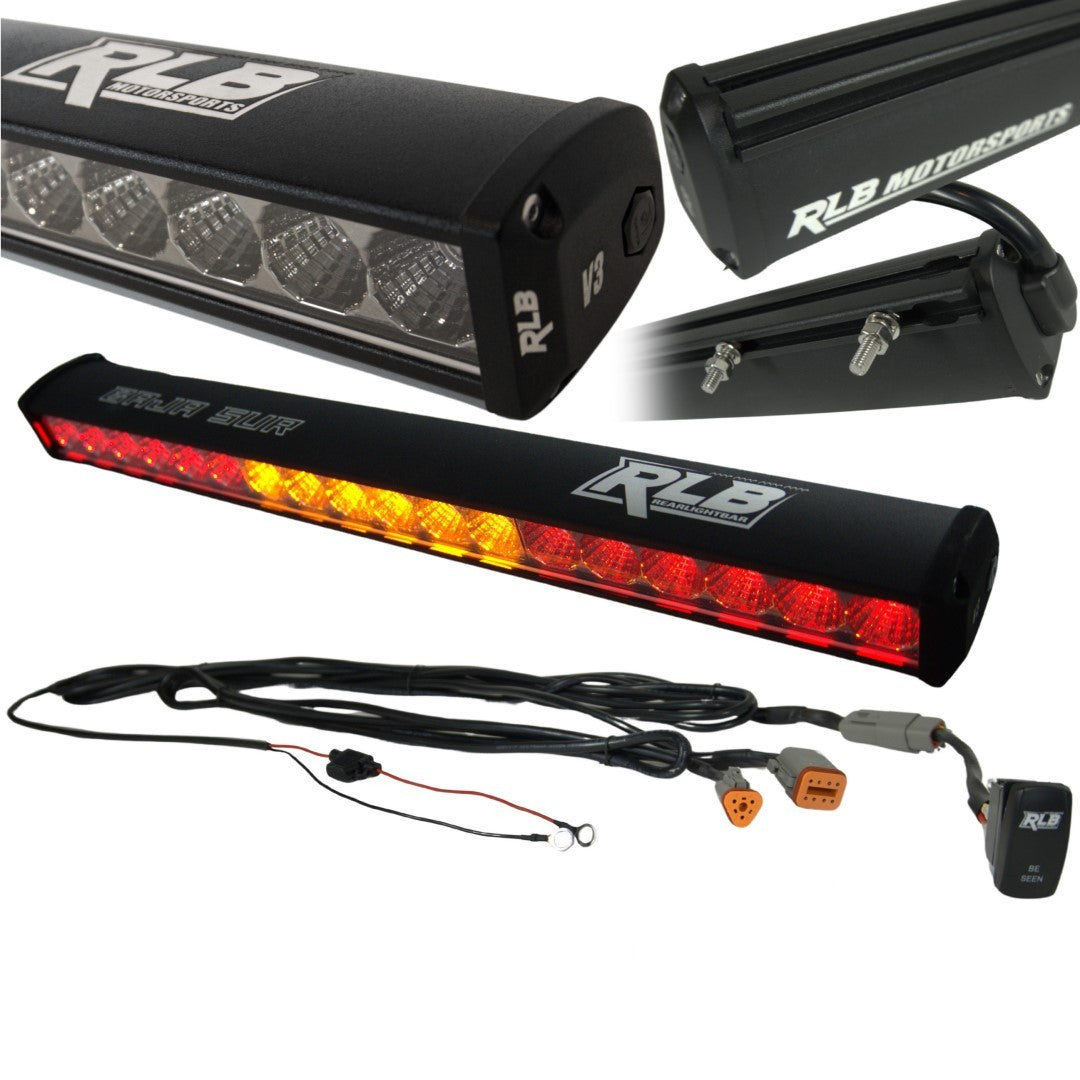 Photo of Chase Light- San Felipe V3 (Amber/White) by RLB Motorsports - Premium CHASE LIGHT UNIVERSAL for UTVs / Side by Sides