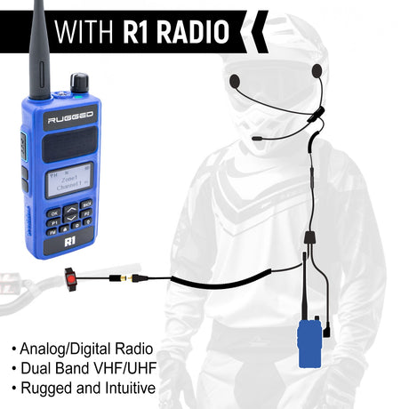 Photo of CONNECT BT2 Bluetooth Moto Kit with Radio by Rugged Radios - Premium for UTVs / Side by Sides