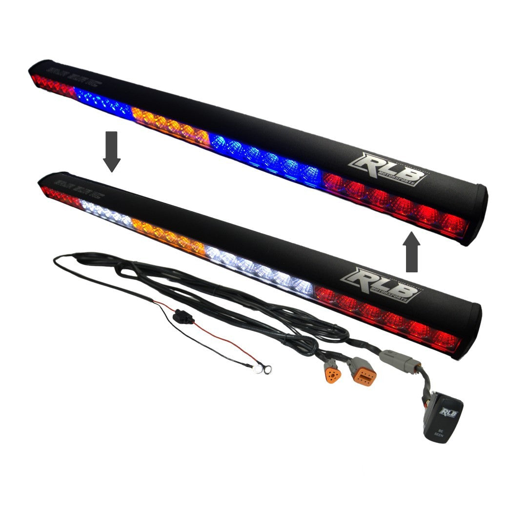 Photo of Chase Light – Baja Sur Dual Color BLUE/WHITE by RLB Motorsports - Premium CHASE LIGHT UNIVERSAL for UTVs / Side by Sides