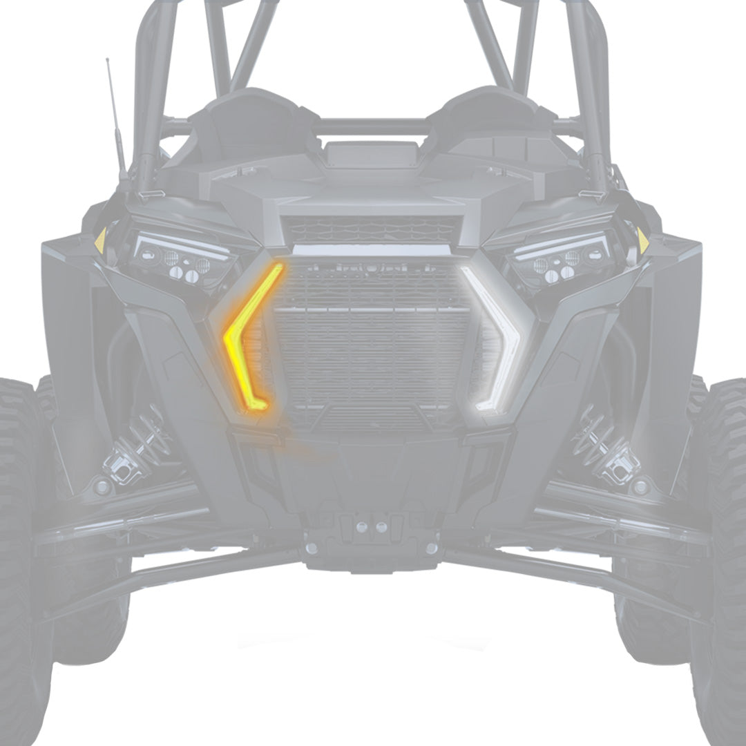 Photo of Kemimoto IP67 Front LED Street Legal Light Kits for Polaris RZR 2019-2023 by Kemimoto - Premium for UTVs / Side by Sides