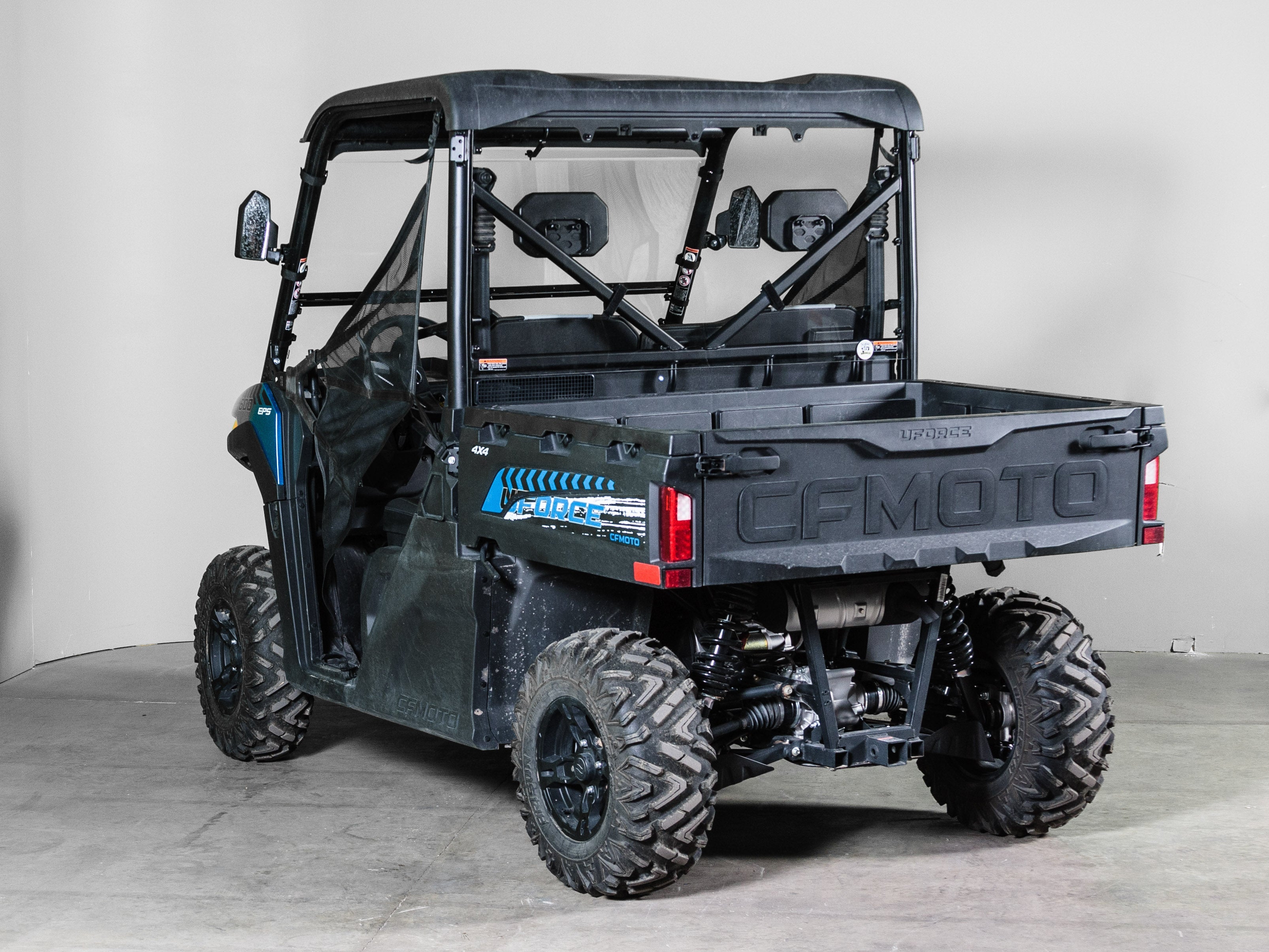 Photo of 2021+ CFMOTO UFORCE 600 WITH PRO FIT FRAME REAR UTV WINDSHIELD (TK00543 & TK00544) by TerraRider UTV Windshields & Accessories - Premium for UTVs / Side by Sides