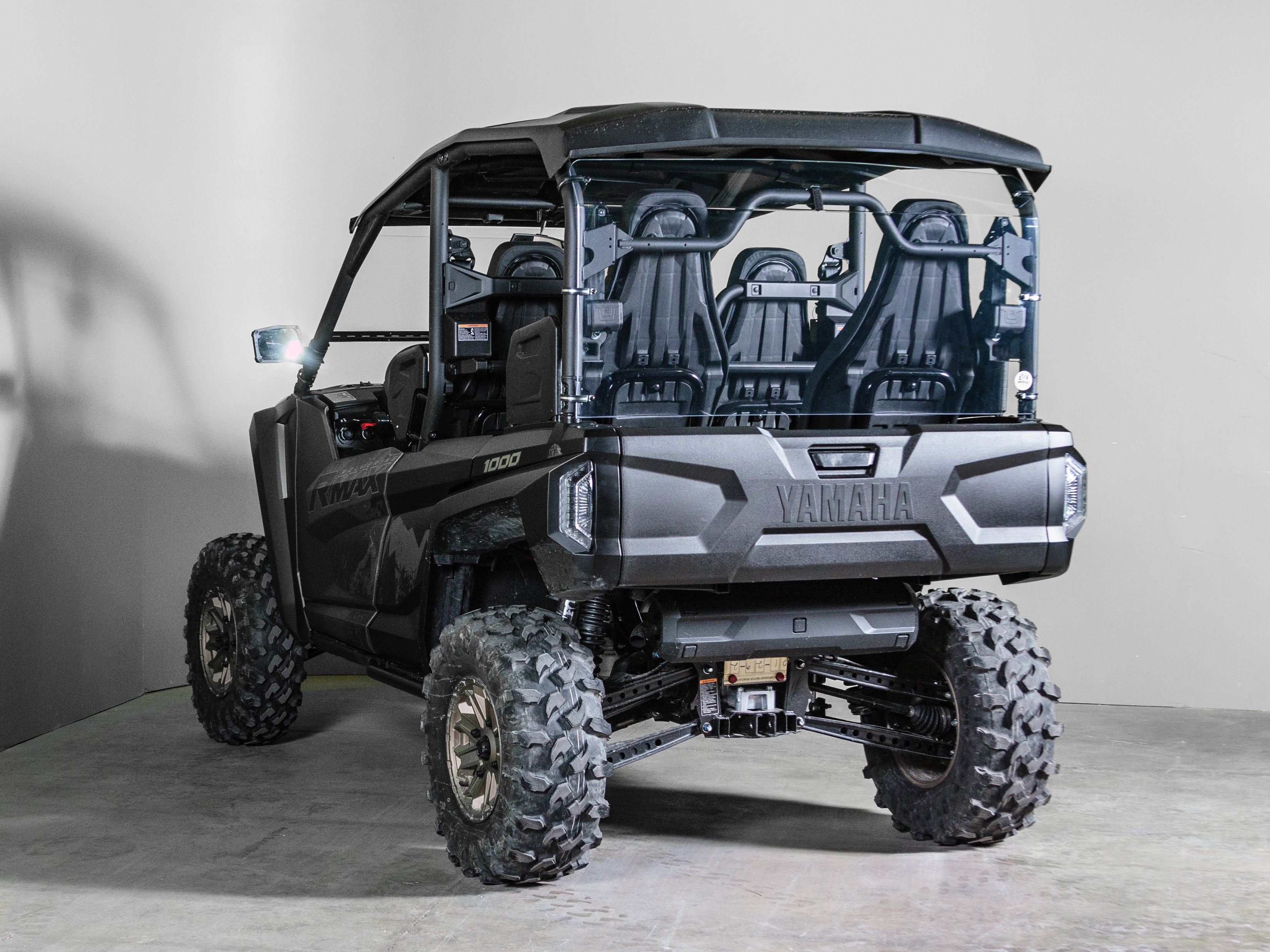 Photo of TK00859 YAMAHA RMAX REAR UTV WINDSHIELD - SCRATCH RESISTANT 3/16” by TerraRider UTV Windshields & Accessories - Premium for UTVs / Side by Sides