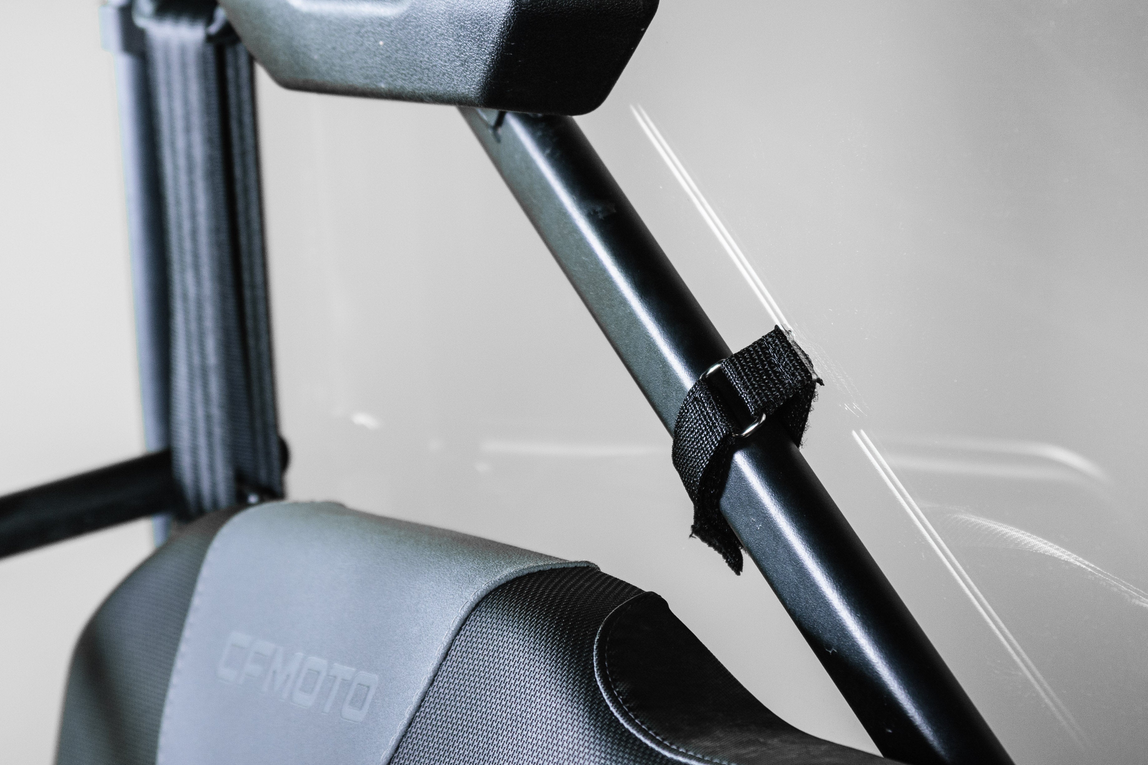 Photo of 2021+ CFMOTO UFORCE 600 WITH PRO FIT FRAME REAR UTV WINDSHIELD (TK00543 & TK00544) by TerraRider UTV Windshields & Accessories - Premium for UTVs / Side by Sides