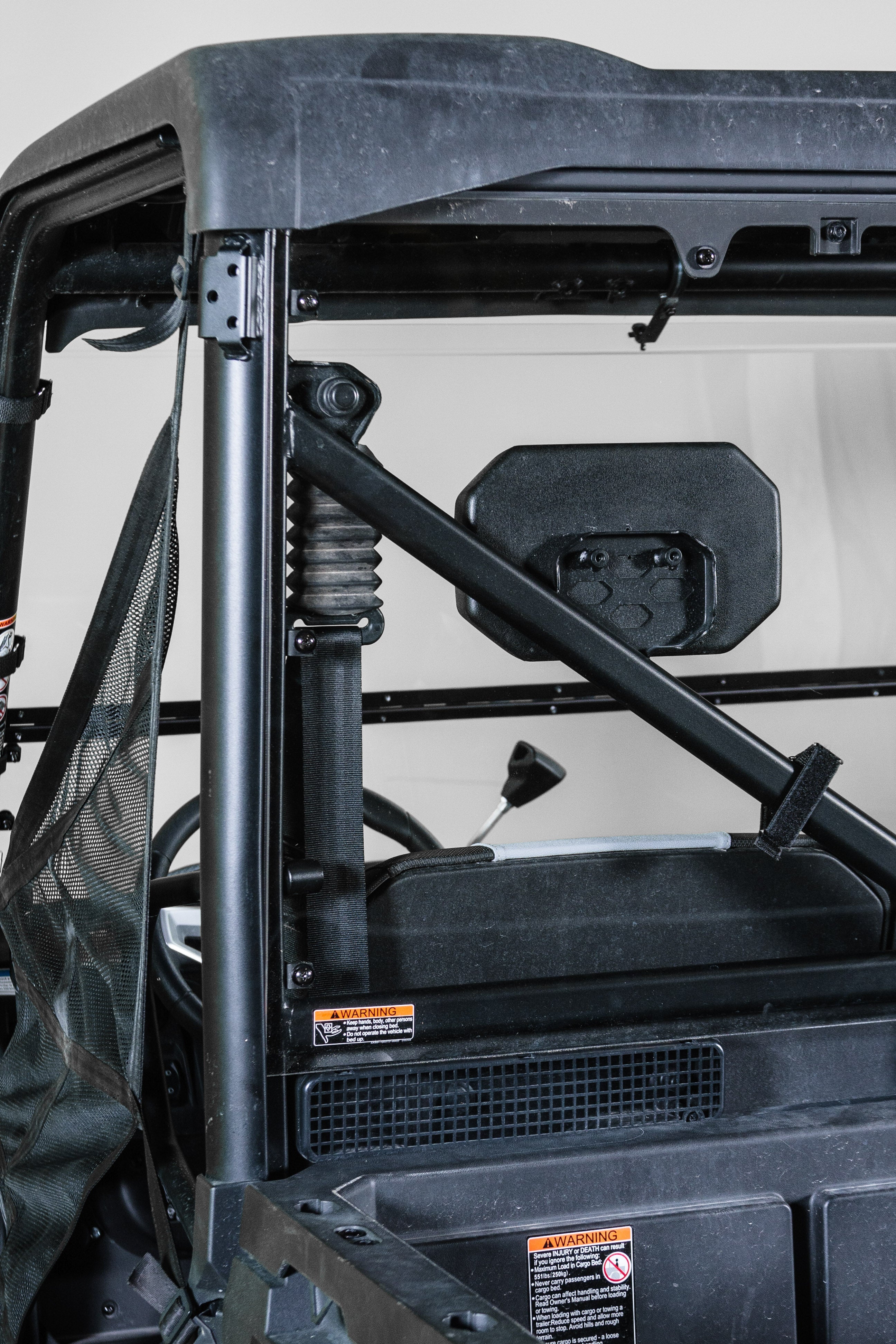 Photo of 2021+ CFMOTO UFORCE 600 WITH PRO FIT FRAME REAR UTV WINDSHIELD (TK00543 & TK00544) by TerraRider UTV Windshields & Accessories - Premium for UTVs / Side by Sides