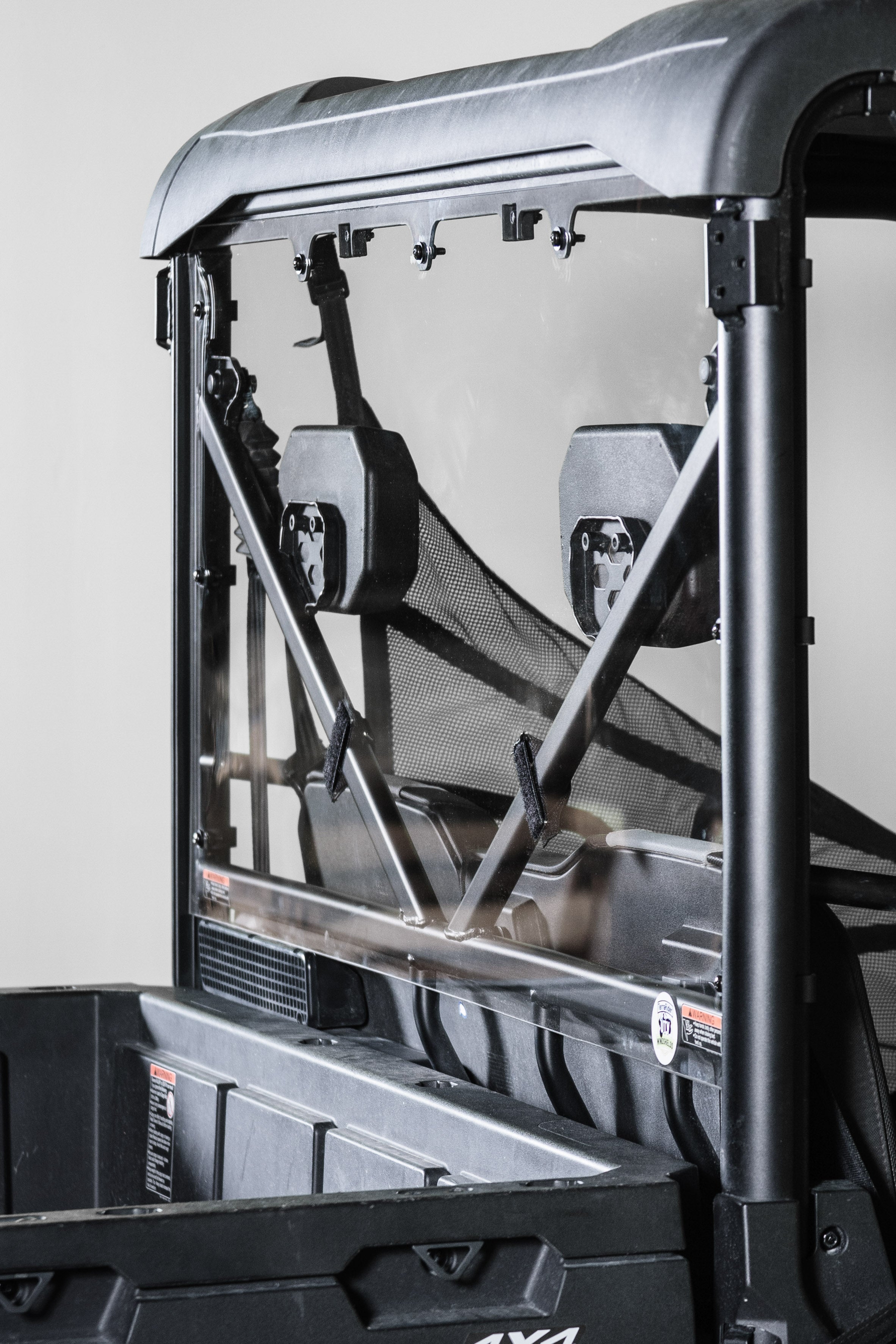 Photo of 2021+ CFMOTO UFORCE 600 WITH PRO FIT FRAME REAR UTV WINDSHIELD (TK00543 & TK00544) by TerraRider UTV Windshields & Accessories - Premium for UTVs / Side by Sides