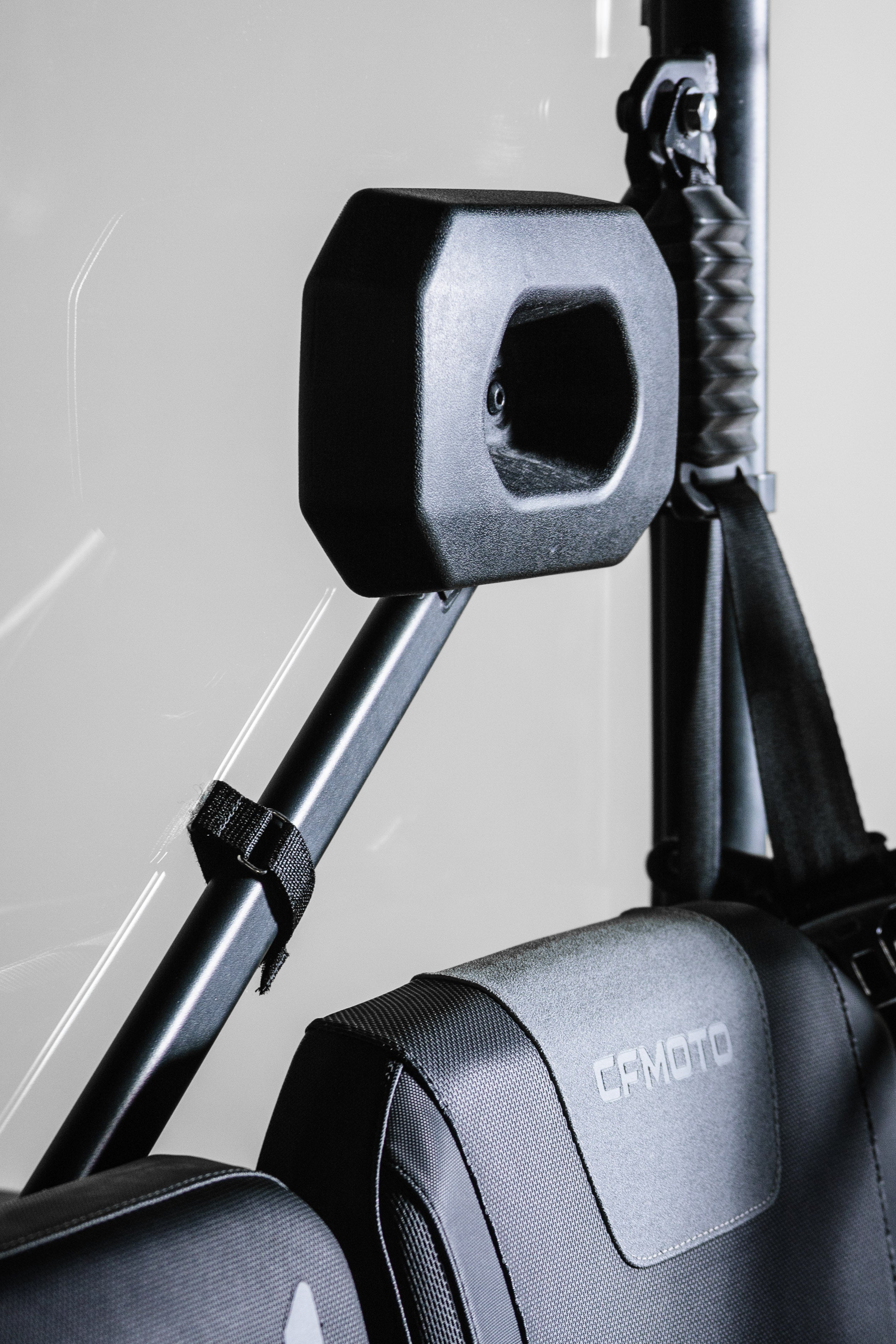 Photo of 2021+ CFMOTO UFORCE 600 WITH PRO FIT FRAME REAR UTV WINDSHIELD (TK00543 & TK00544) by TerraRider UTV Windshields & Accessories - Premium for UTVs / Side by Sides