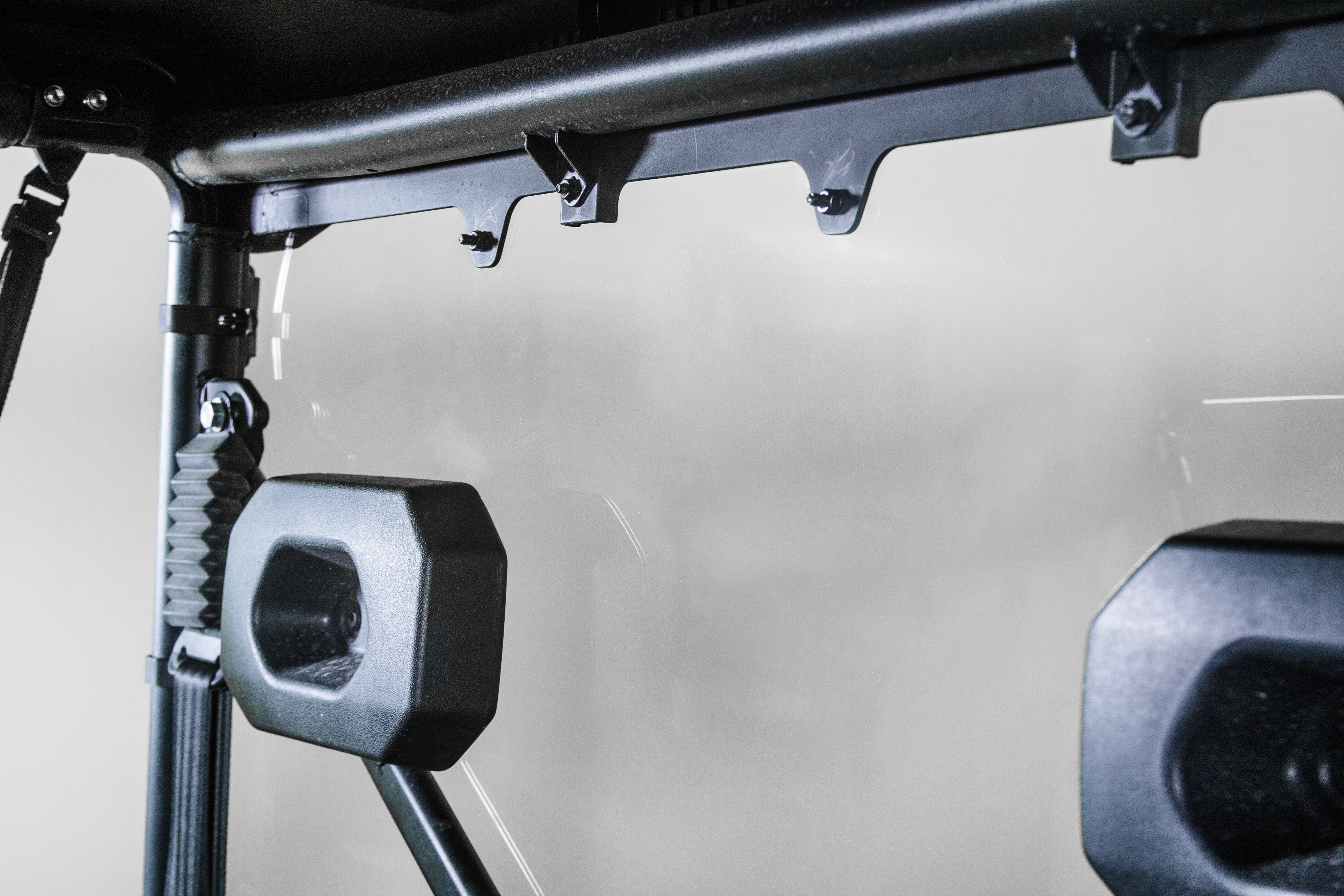 Photo of 2021+ CFMOTO UFORCE 600 WITH PRO FIT FRAME REAR UTV WINDSHIELD (TK00543 & TK00544) by TerraRider UTV Windshields & Accessories - Premium for UTVs / Side by Sides