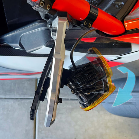Cuero Race UTV Side Mirror Set - Adjustable & Race-Proven