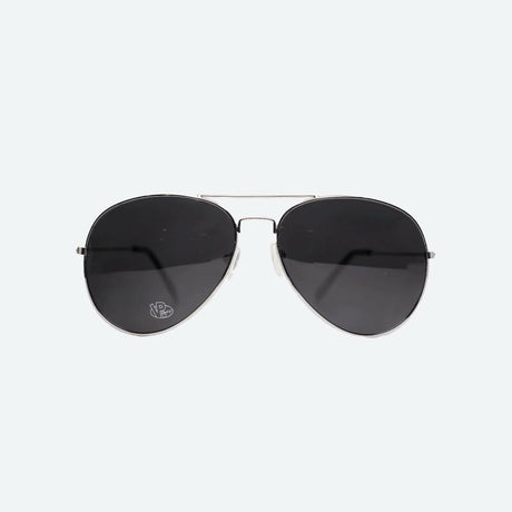 VP's silver aviator sunglasses
