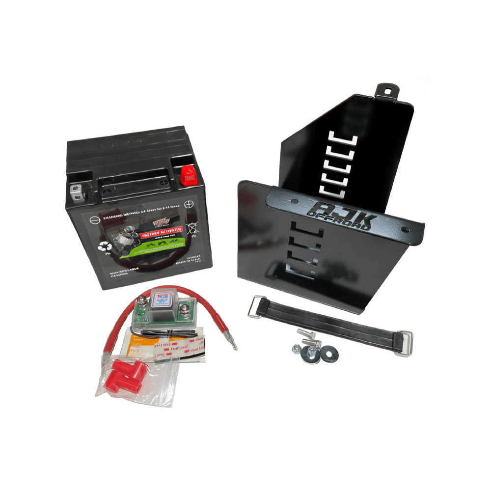 Photo of Honda Talon Dual Battery Kit by AJK Offroad - Premium Batteries & Battery Accessories for UTVs / Side by Sides