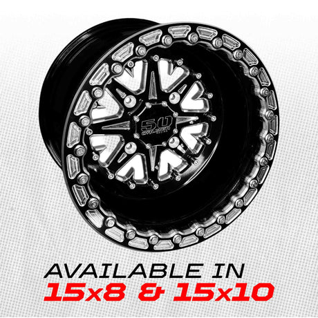502 Billet Aluminum Beadlock Wheel - Black