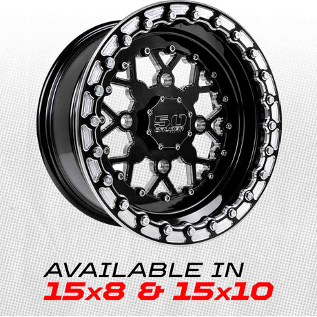 503 Billet Aluminum Beadlock Wheel - Black
