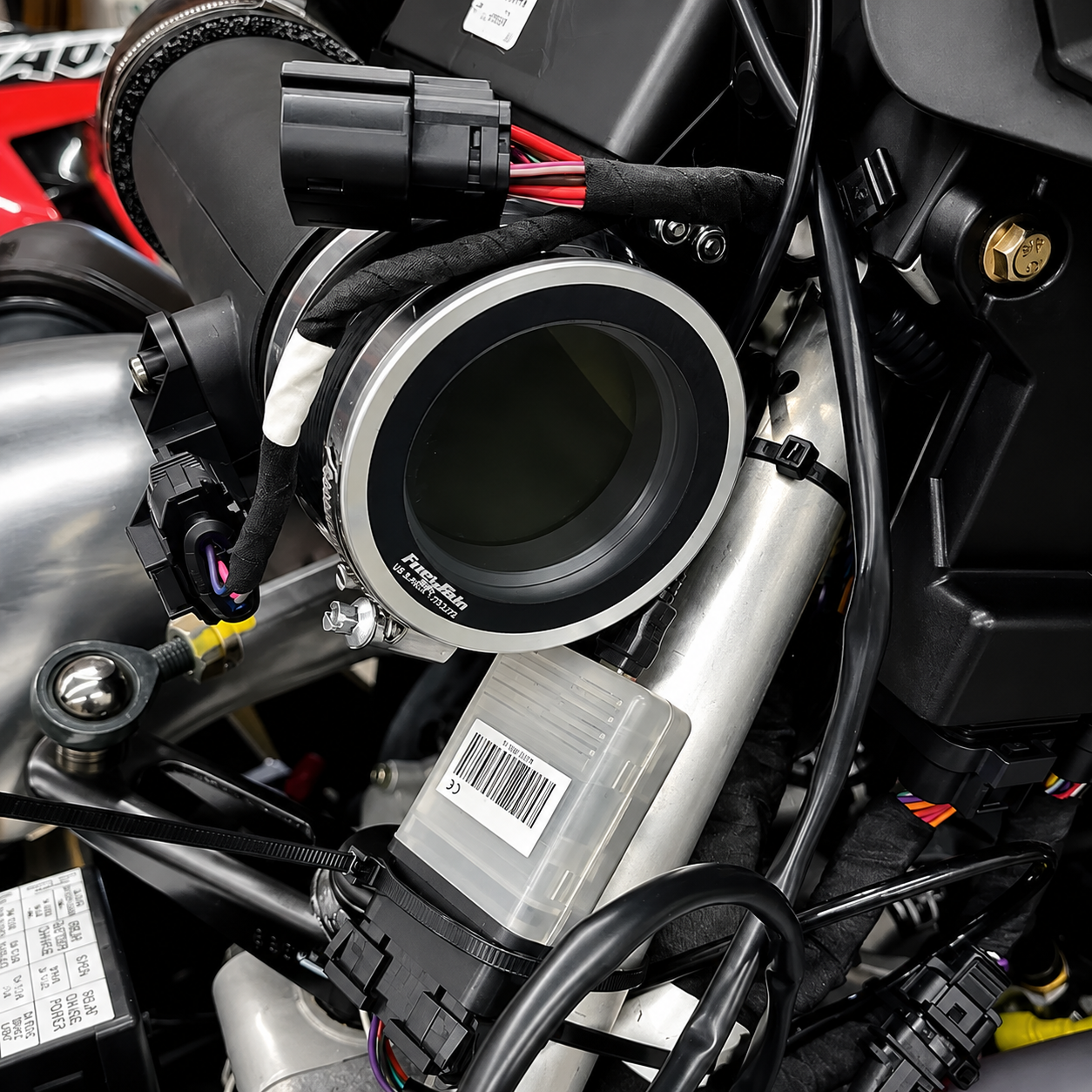 Polaris Patriot 850 Boost High Flow Air Intake Plenum w/ Anti Bog Valve