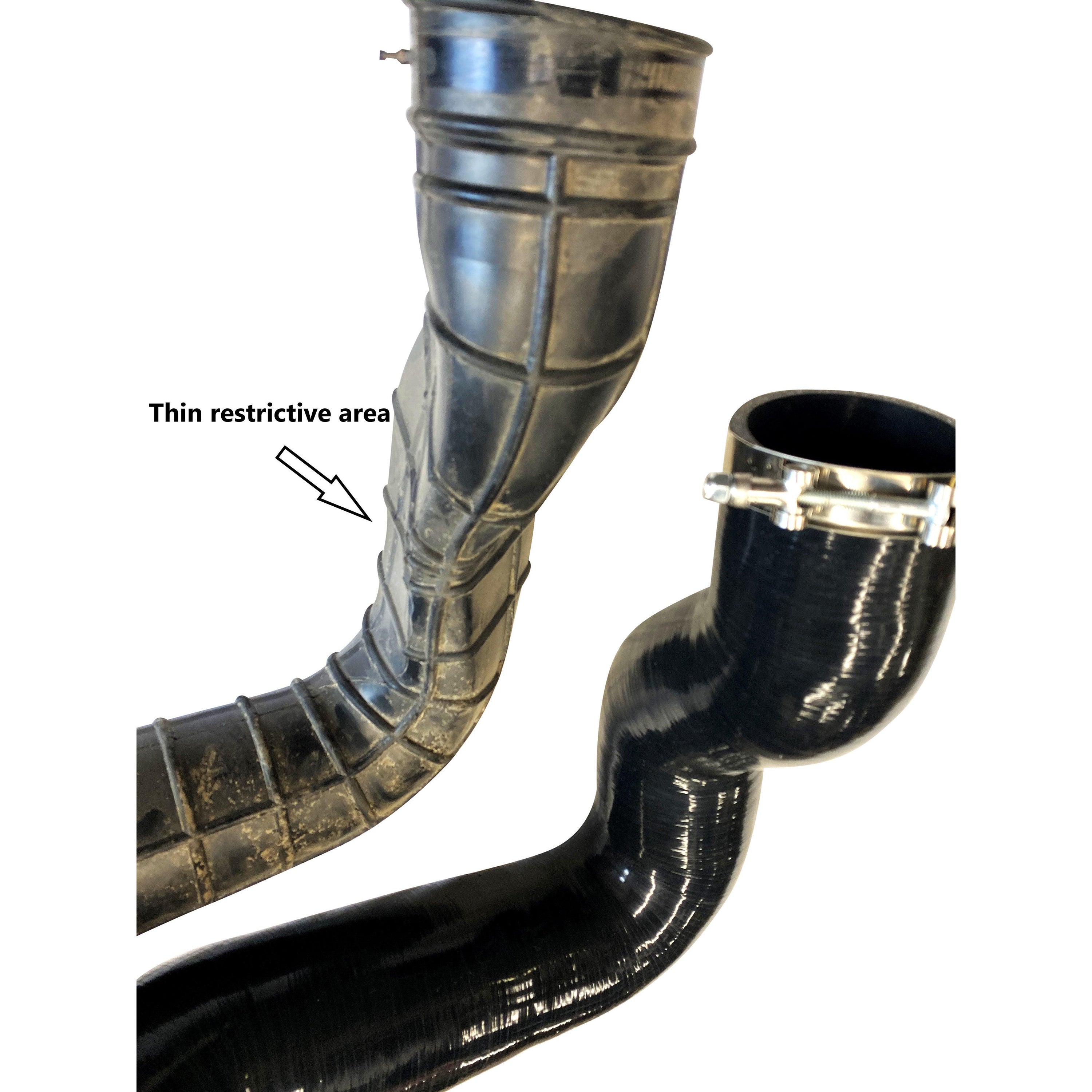 Photo of RPM SXS RPM RZR Pro XP, Pro S, & Turbo R "BIG FATTY" HD Silicone Intake Tube by RPM SXS - Premium for UTVs / Side by Sides