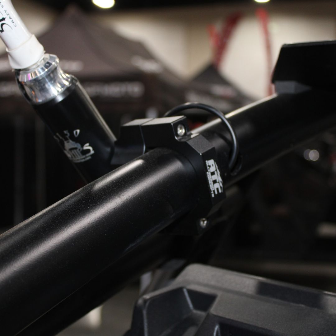 Adjustable Billet UTV Whip Mounts - Pair