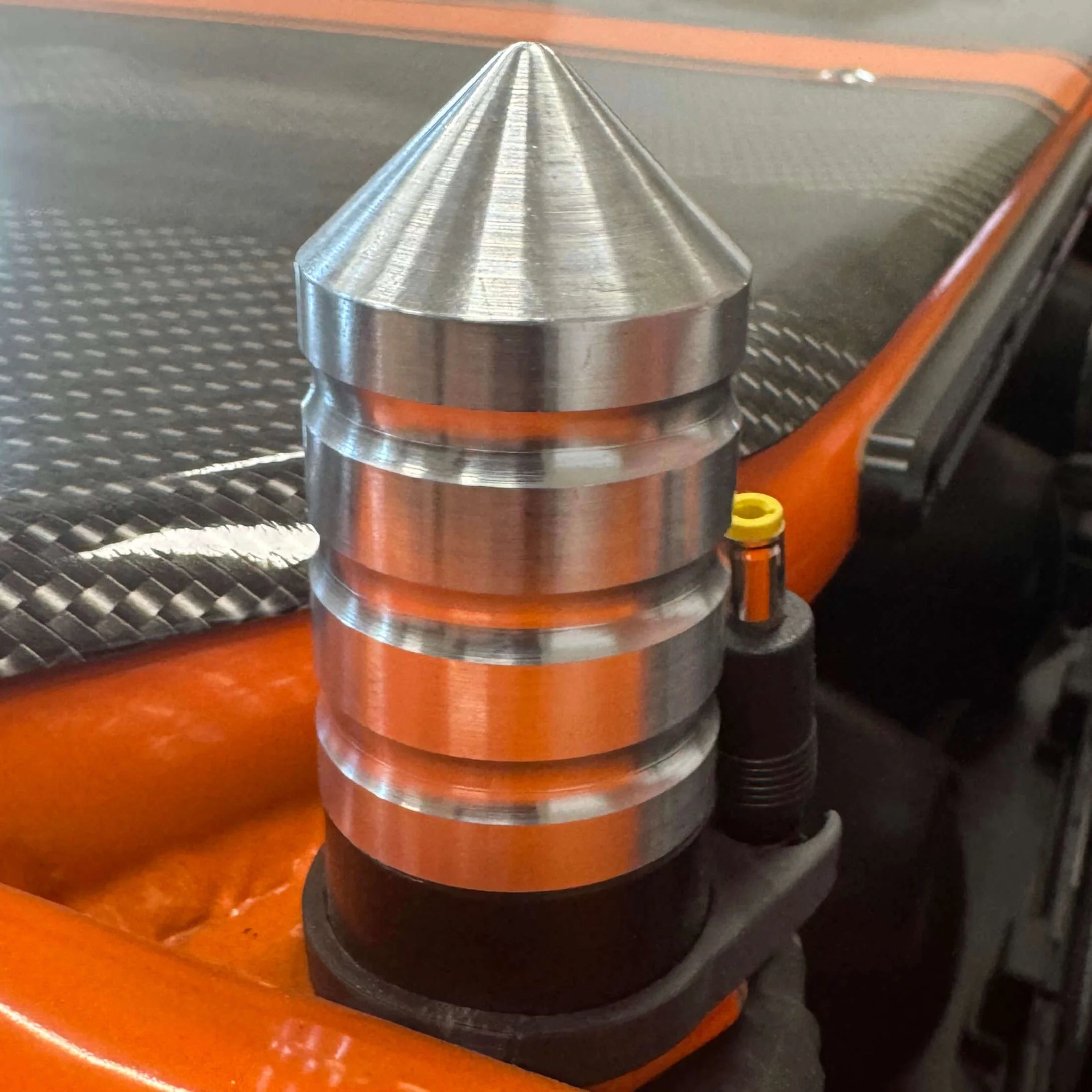 Photo of Billet Magnet Base Caps by Marshin Whips - Premium Mounts for UTVs / Side by Sides