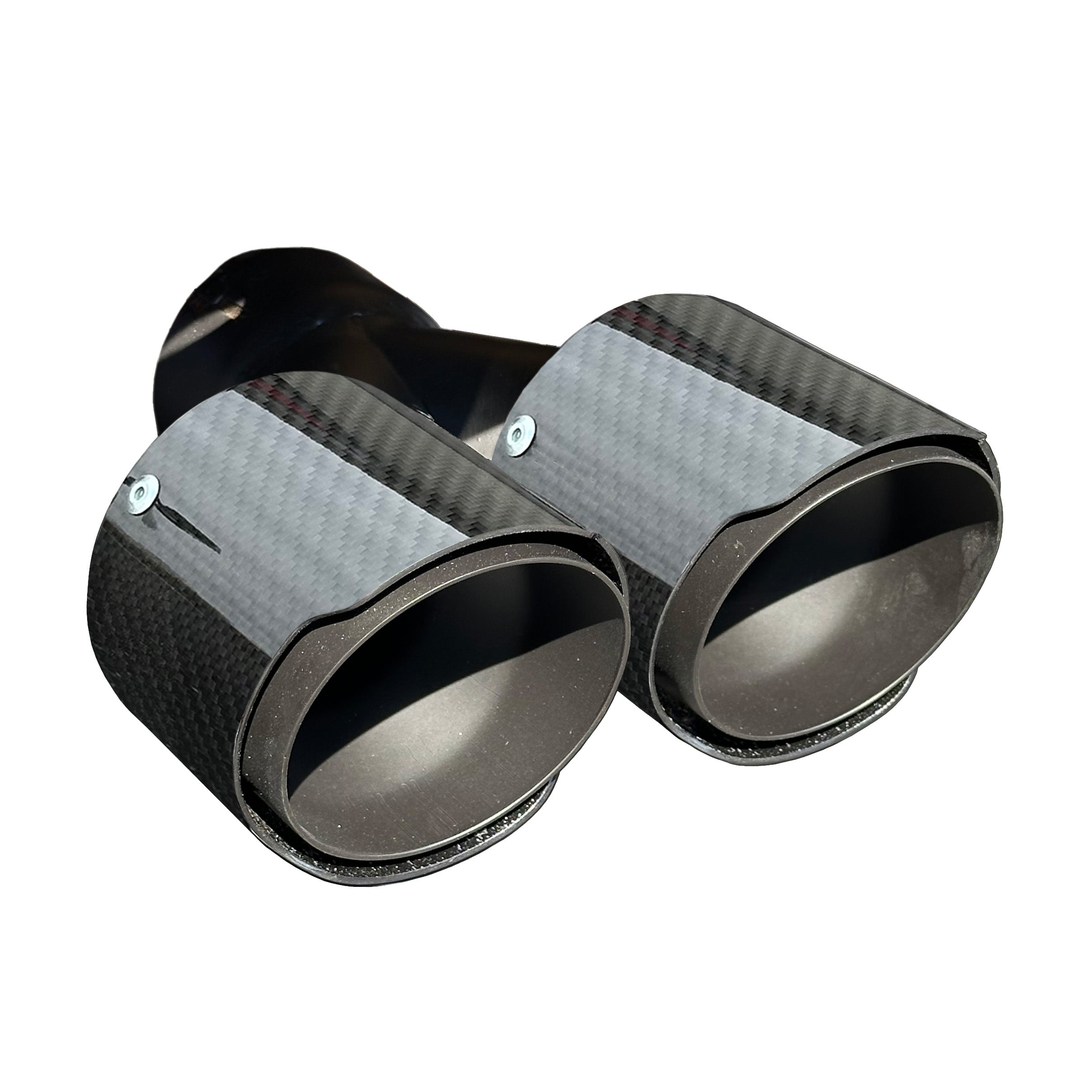 Photo of RPM Speed UTV Carbon / Colored Dual Exhaust Tips by RPM SXS - Premium for UTVs / Side by Sides