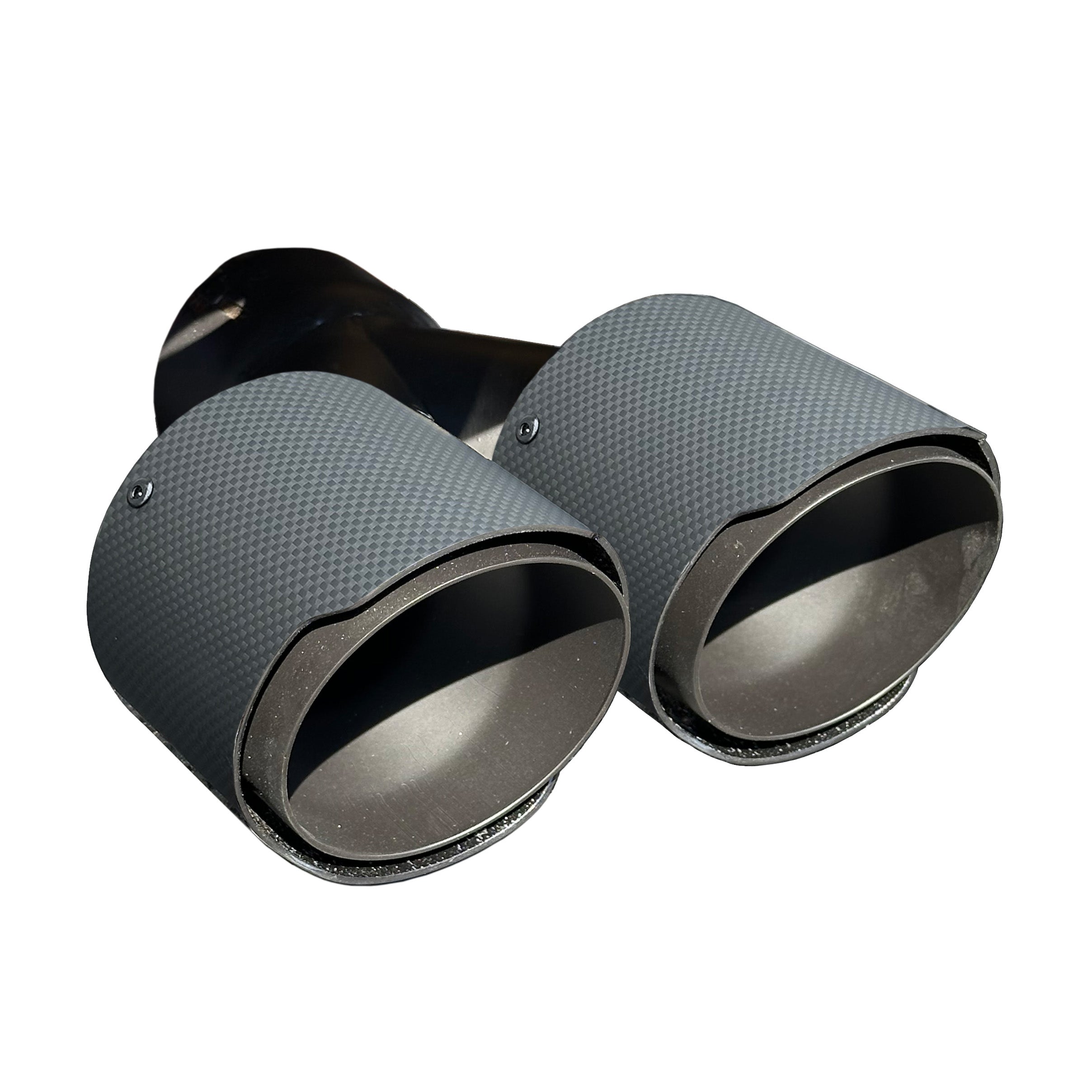 Photo of RPM Speed UTV Carbon / Colored Dual Exhaust Tips by RPM SXS - Premium for UTVs / Side by Sides