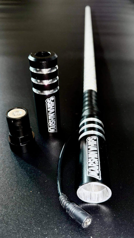 Photo of GAME CHANGER - GREEN WHITE RED (SINGLE) by Marshin Whips - Premium for UTVs / Side by Sides