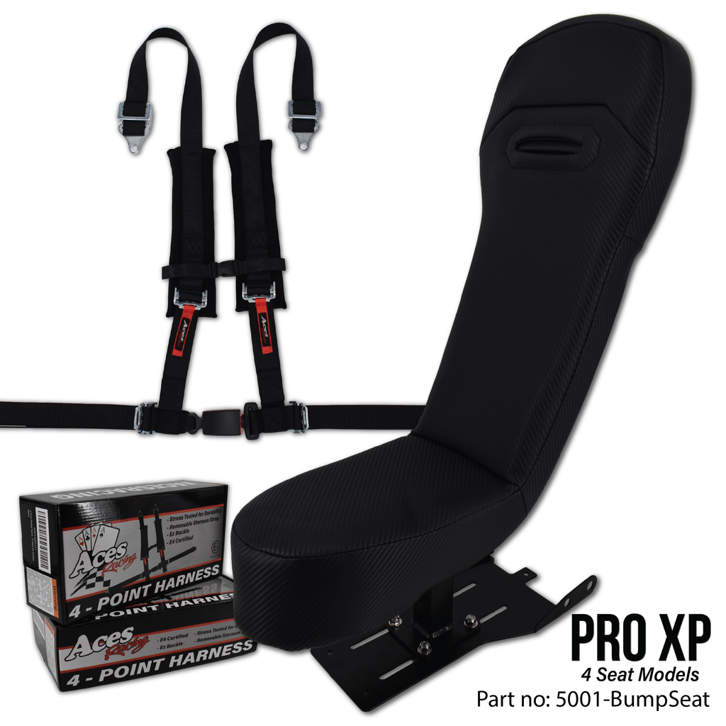 Photo of Aces Racing - PRO XP, Turbo R, Pro R Rear Bump Seat by Aces Racing - Premium for UTVs / Side by Sides