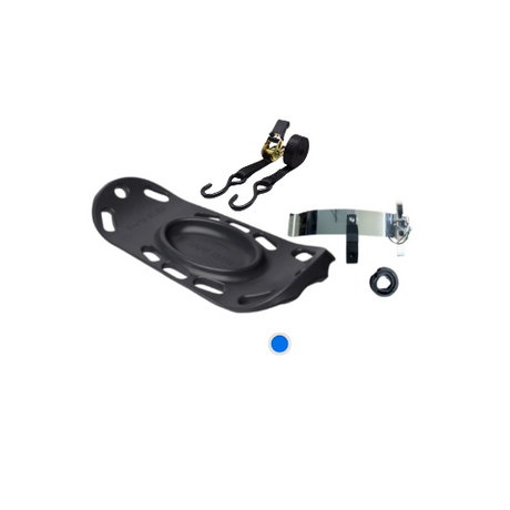 Photo of Black Safe Sled Bundle (Mount and 2 Ratchet Straps) by safesled - Premium Safe Sled for UTVs / Side by Sides
