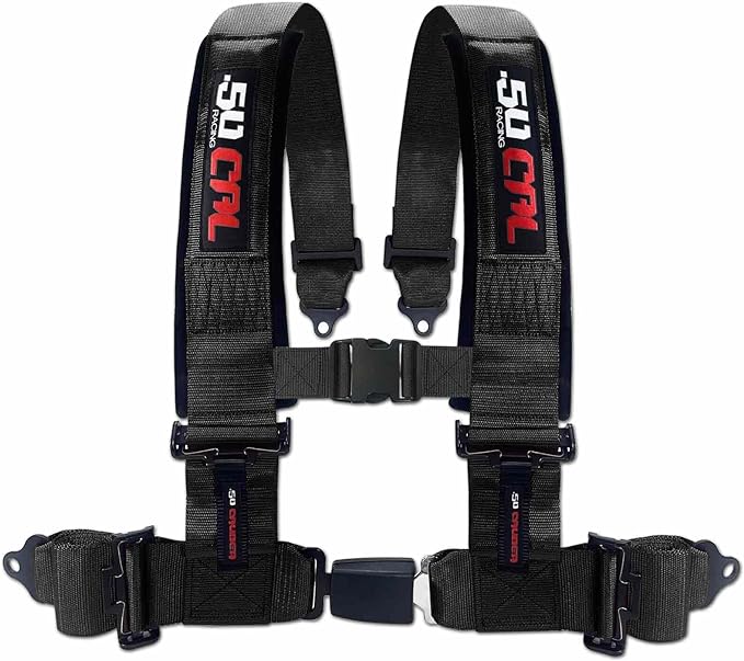 2" & 3" 4-Point Harness with Push Button Release