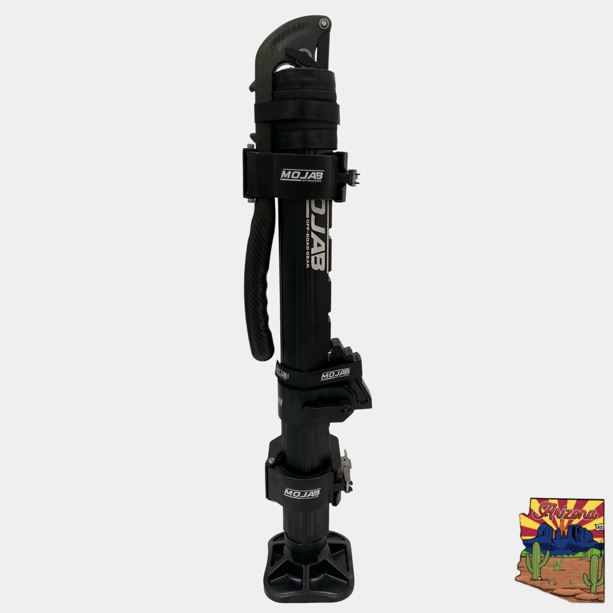 Photo of CarbonPro Hydraulic Jack with Mounting Clamps MLH 48'' by MOJAB OFFROAD - Premium Jacks & Accessories for UTVs / Side by Sides