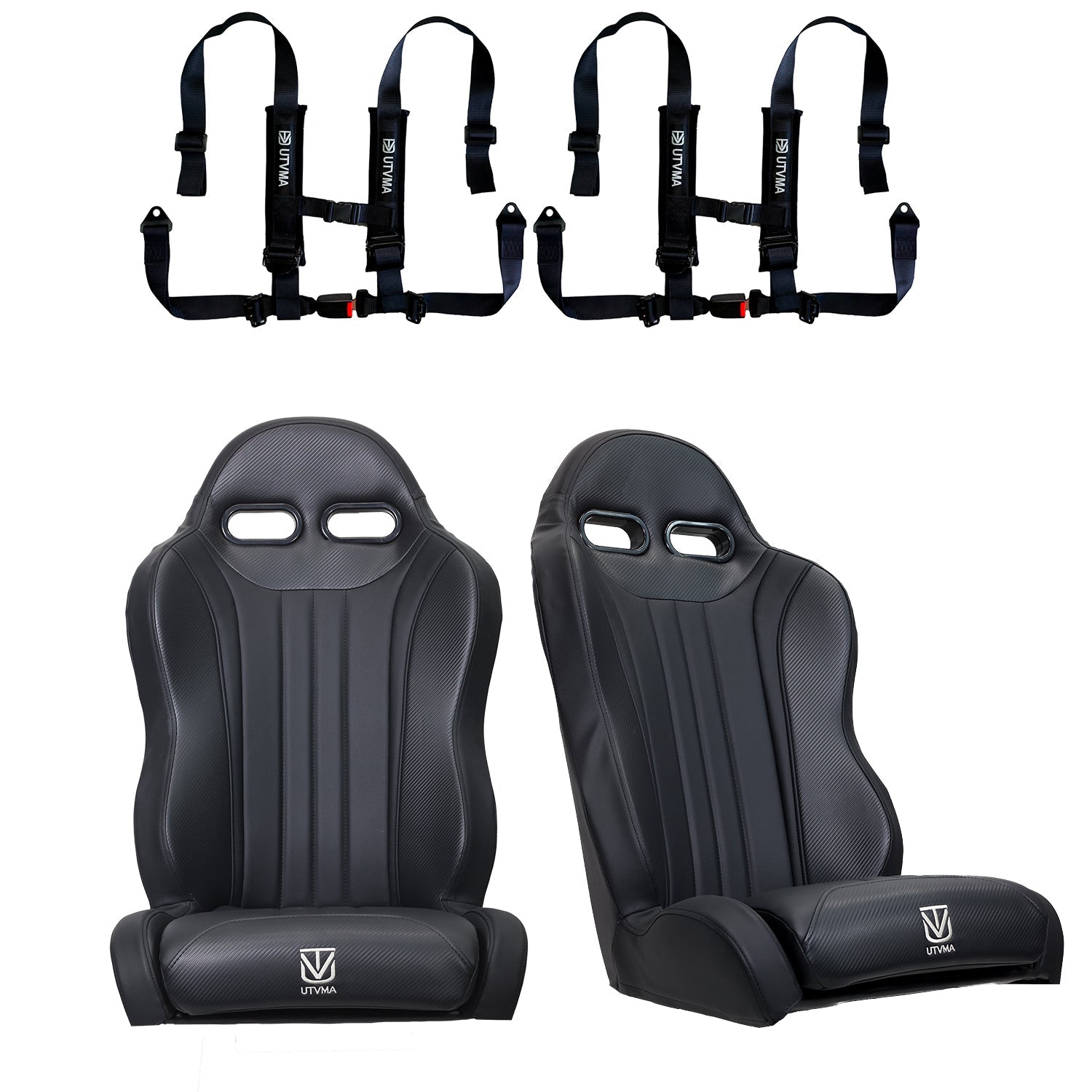 Photo of "Weekender" Series Pair of Front Suspension Bucket Seats Maverick R 2 or 4 Seater (2024-2025) by UTV Mountain Accessories - Premium Seats & Seat Accessories for UTVs / Side by Sides