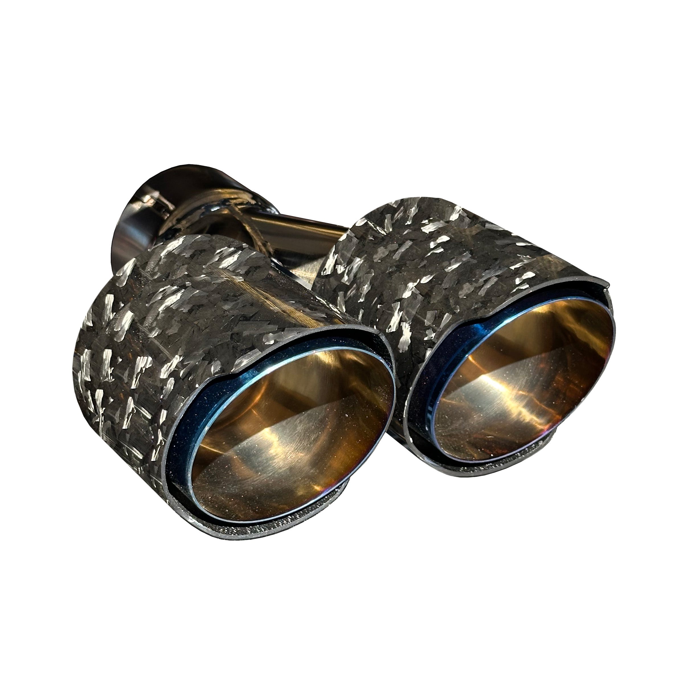 Photo of RPM Speed UTV Carbon / Colored Dual Exhaust Tips by RPM SXS - Premium for UTVs / Side by Sides