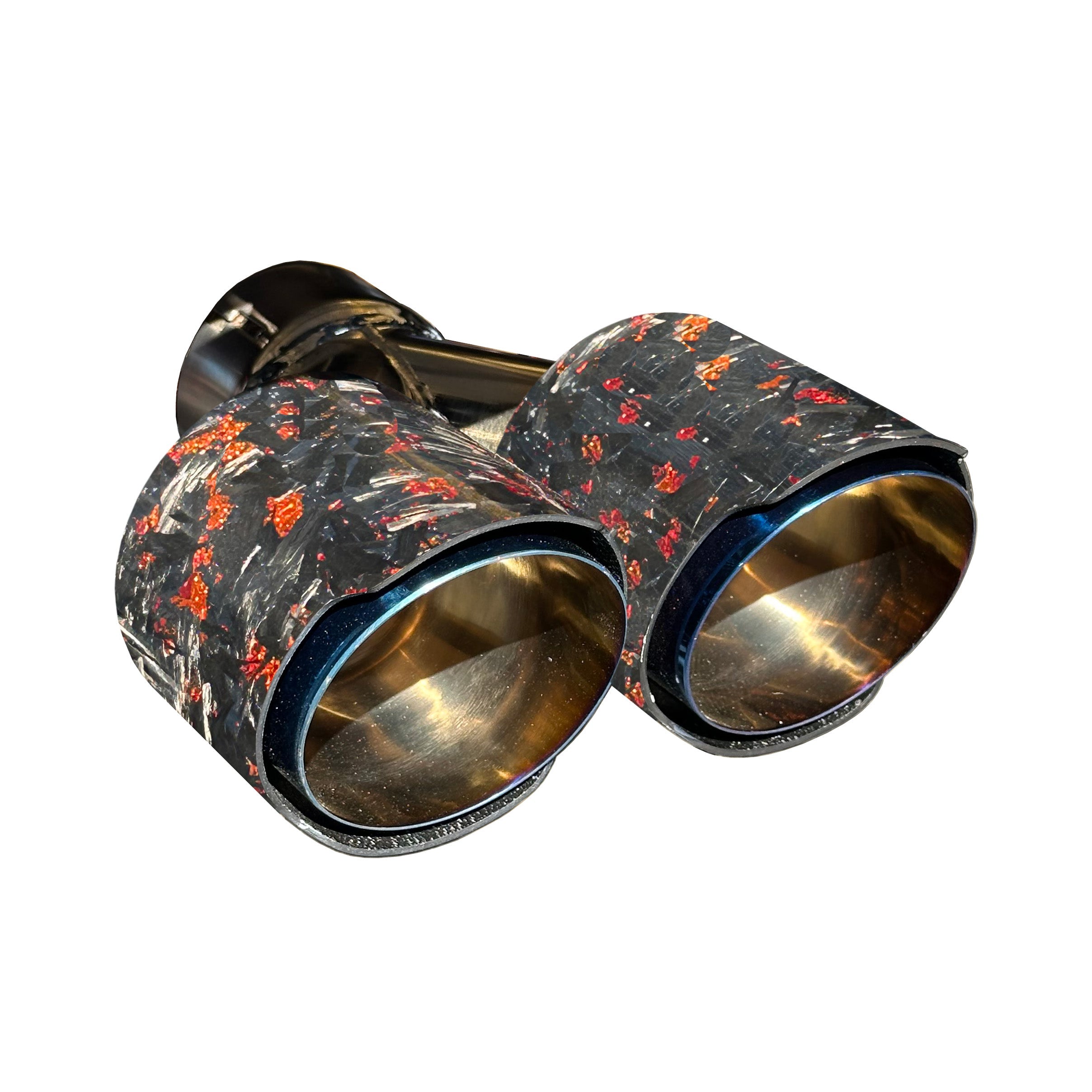 Photo of RPM Speed UTV Carbon / Colored Dual Exhaust Tips by RPM SXS - Premium for UTVs / Side by Sides