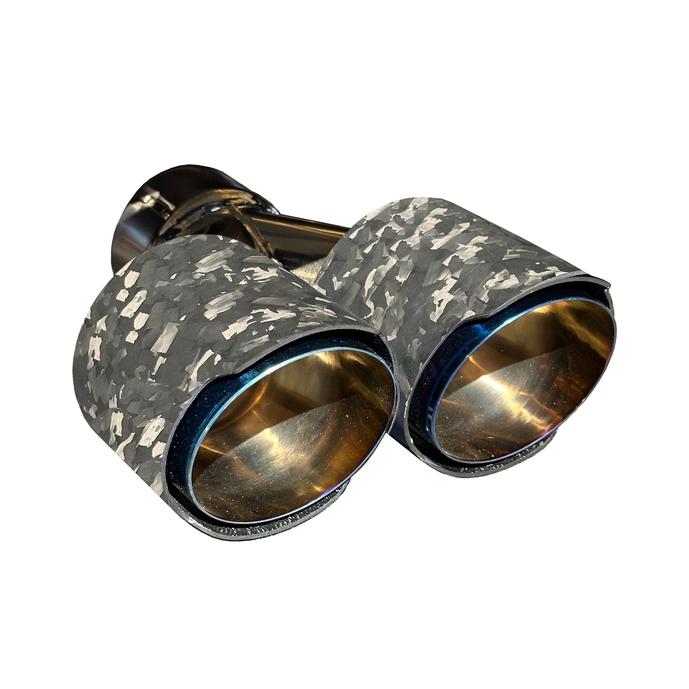 Photo of RPM Speed UTV Carbon / Colored Dual Exhaust Tips by RPM SXS - Premium for UTVs / Side by Sides