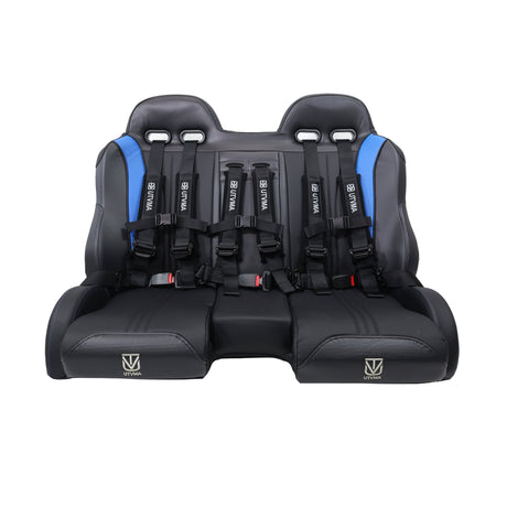 Photo of 2024+ RZR 1000 Front/Rear Bench Seat W Harnesses 2 and 4 Seater by UTVMA - Premium Bench Seat for UTVs / Side by Sides