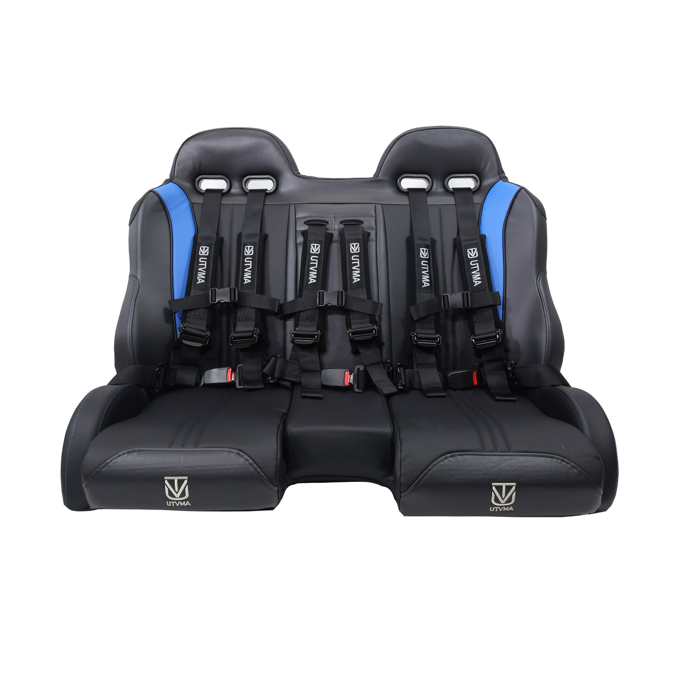 Photo of RZR 1000 Elite Series Bench Seat Front or Rear Bench Seat W Harnesses (over the console) (2014-2023) by UTV Mountain Accessories - Premium Seats & Accessories for UTVs / Side by Sides