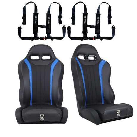 Photo of "Weekender" Series Pair of Front Suspension Bucket Seats Maverick Sport (2019-2025) by UTVMA - Premium for UTVs / Side by Sides