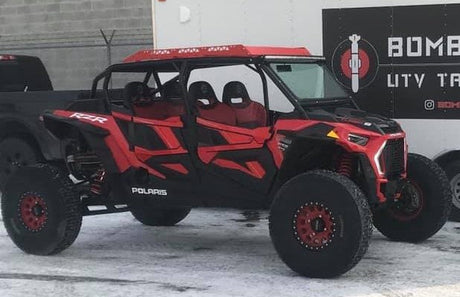 Photo of RZR 4 Seat Roof Rack by Rebelstylekustoms.com - Premium for UTVs / Side by Sides