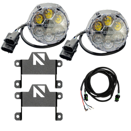 Photo of Gen 6 Bronco Plug N Play Fog Kit by Nacho Offroad Lighting - Premium for UTVs / Side by Sides