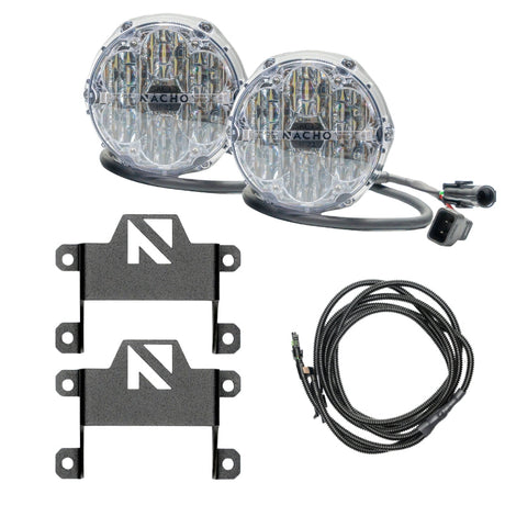 Photo of Gen 6 Bronco Plug N Play Fog Kit by Nacho Offroad Lighting - Premium for UTVs / Side by Sides