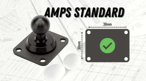 Photo of SFM ProR/XP 25 Universal Tablet Mount by StayFlush Motorsports - Premium for UTVs / Side by Sides