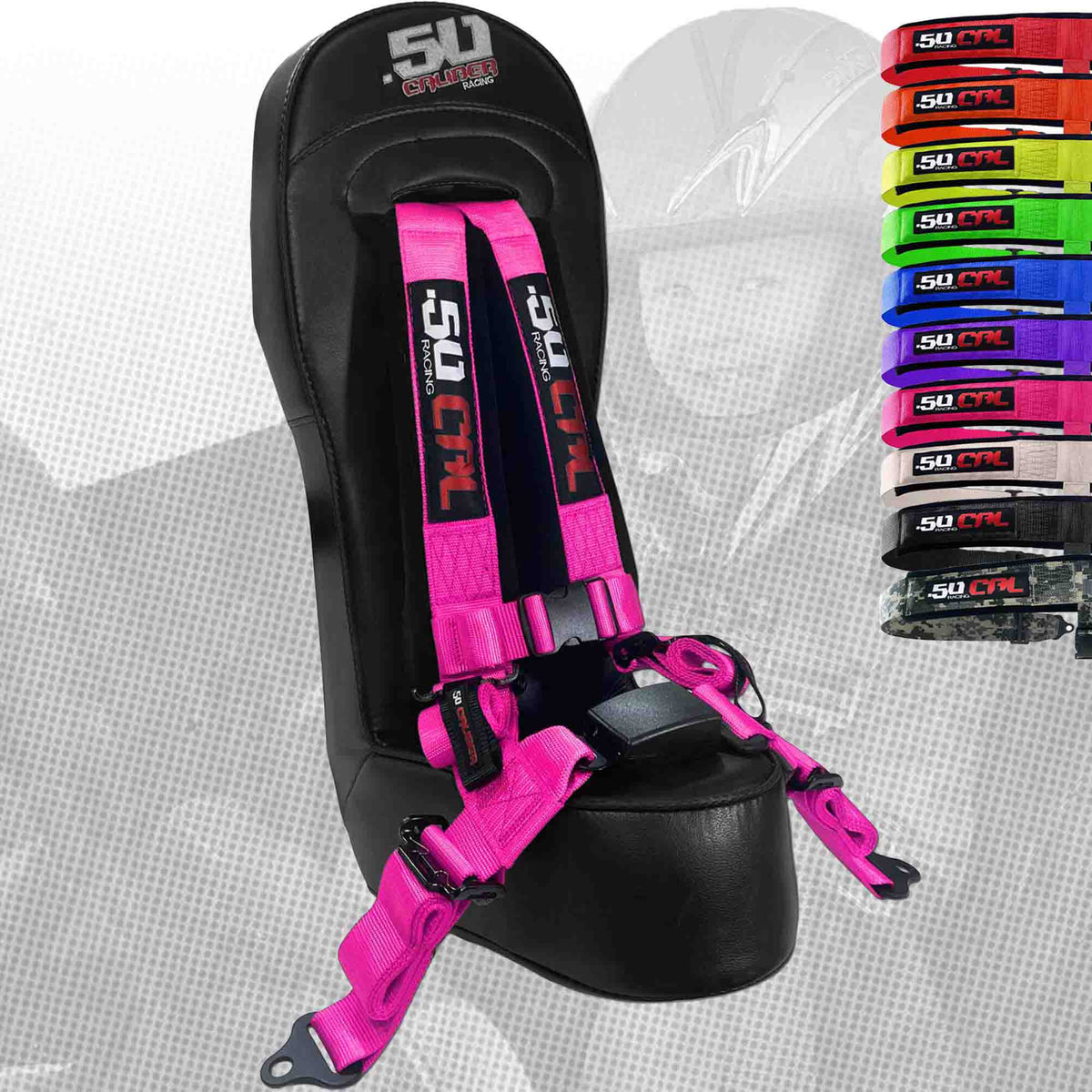 Can-Am Maverick X3 Bump Seat with Harness by 50 Caliber Racing