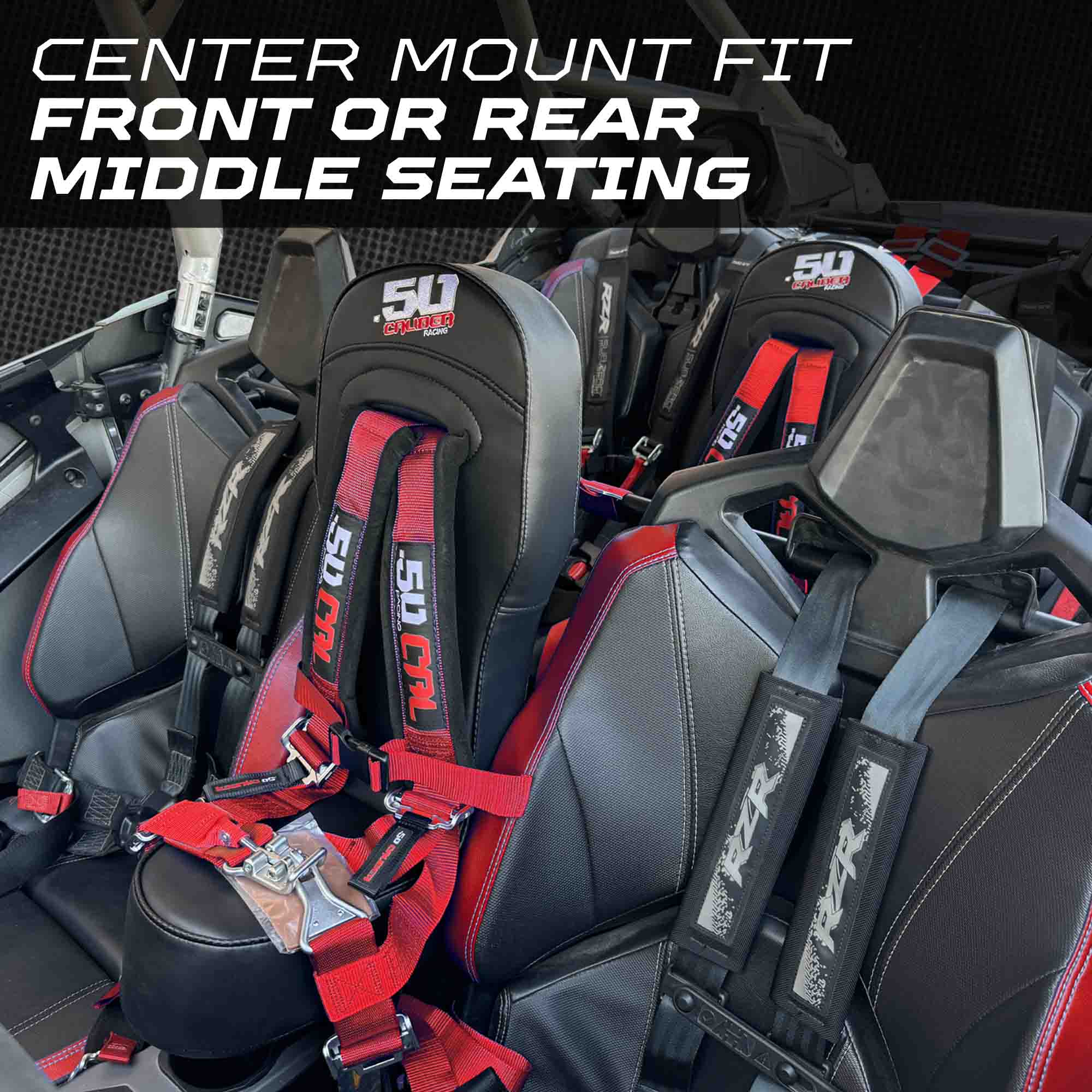 Kawasaki Teryx4 Rear Bump Seat & Safety Harness