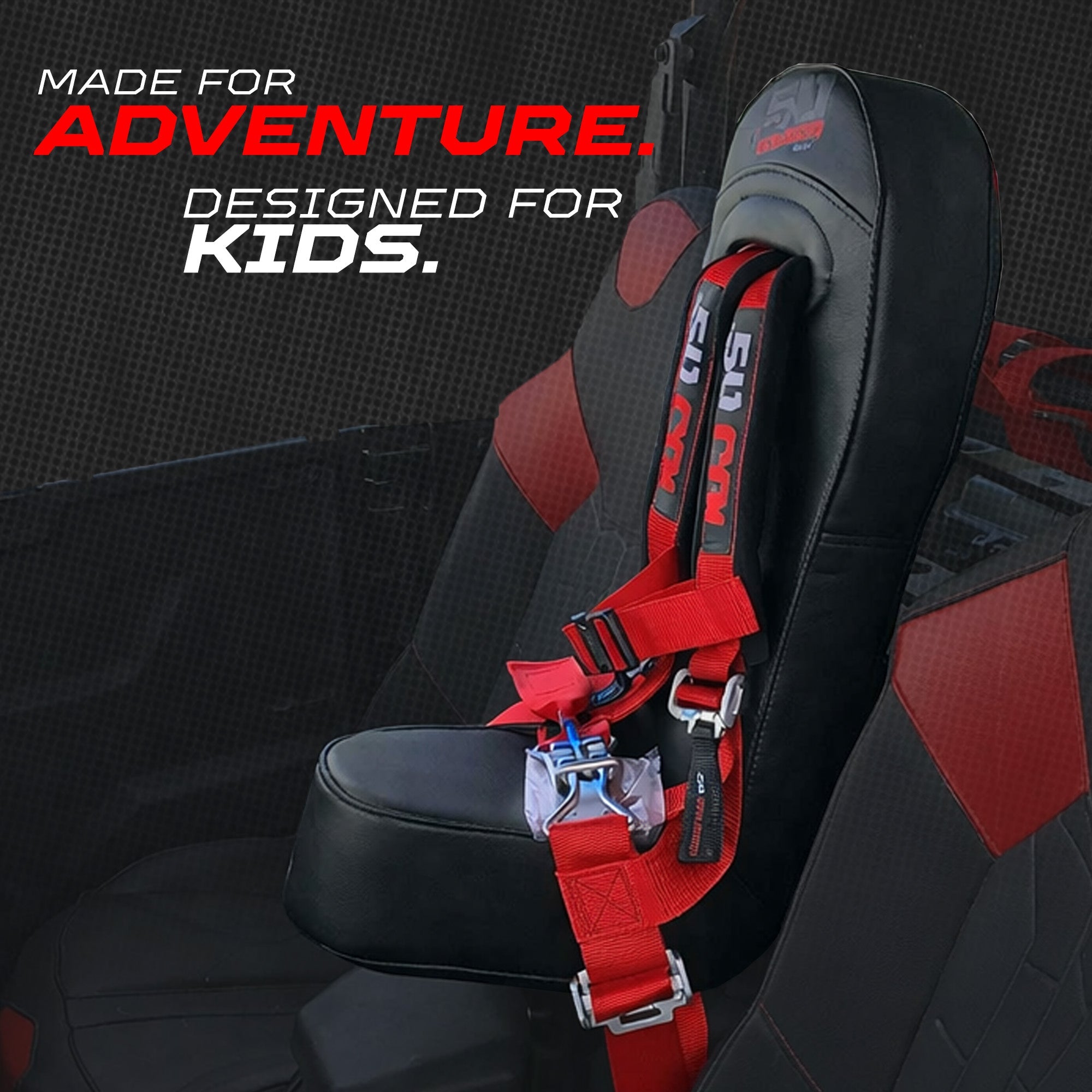 Kawasaki Teryx4 Rear Bump Seat & Safety Harness