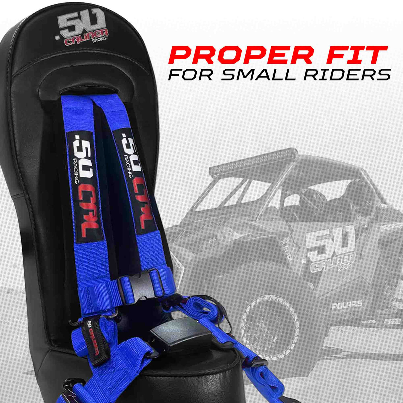Polaris General Bump Seat with Harness
