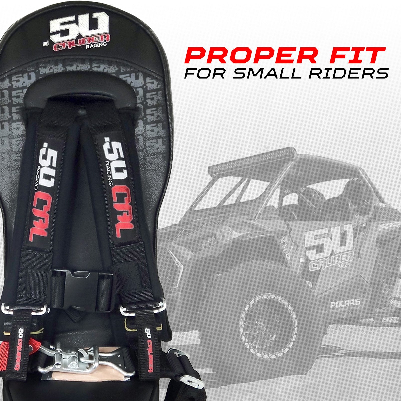 RZR XP1000 Bump Seat with Harness