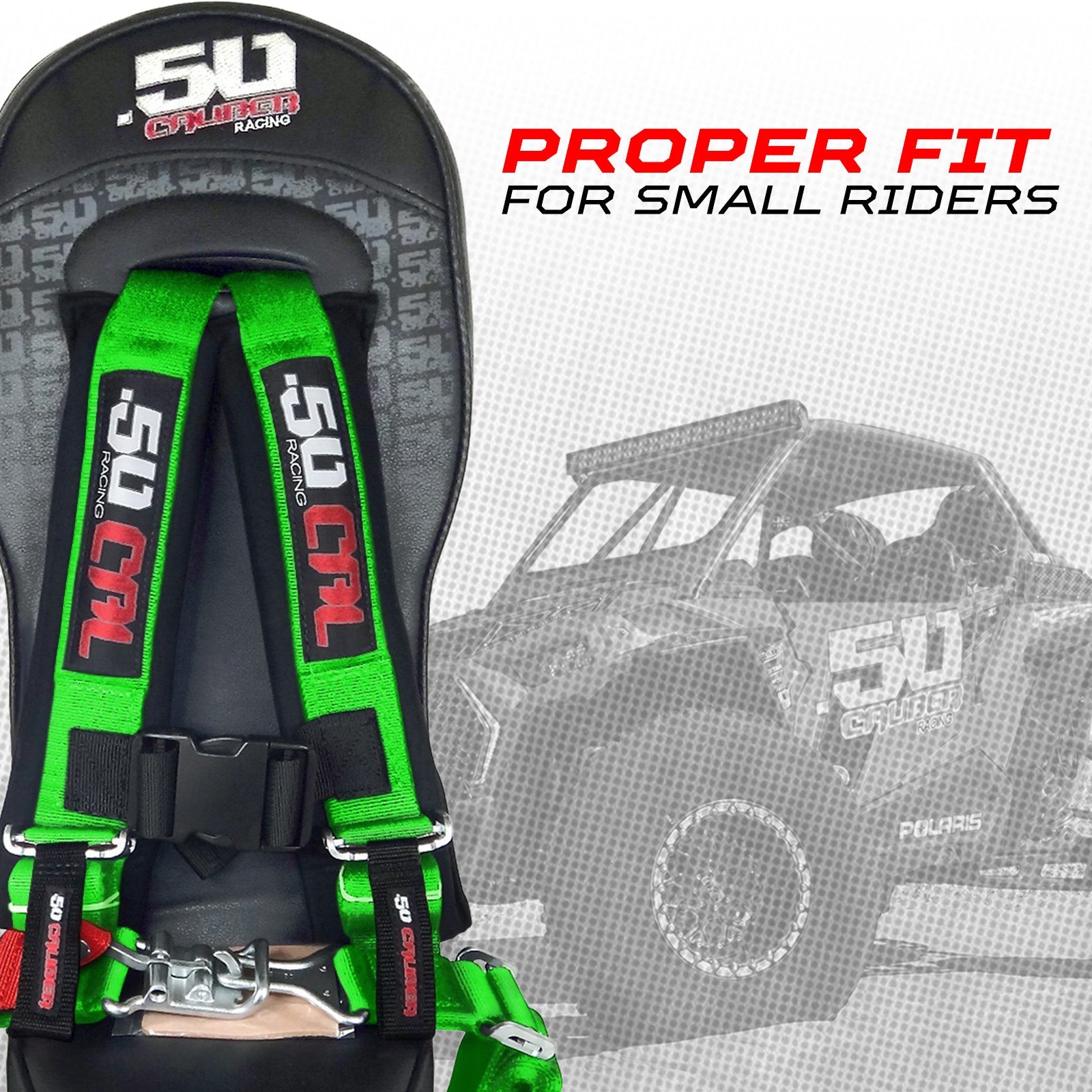 RZR XP1000 Bump Seat with Harness
