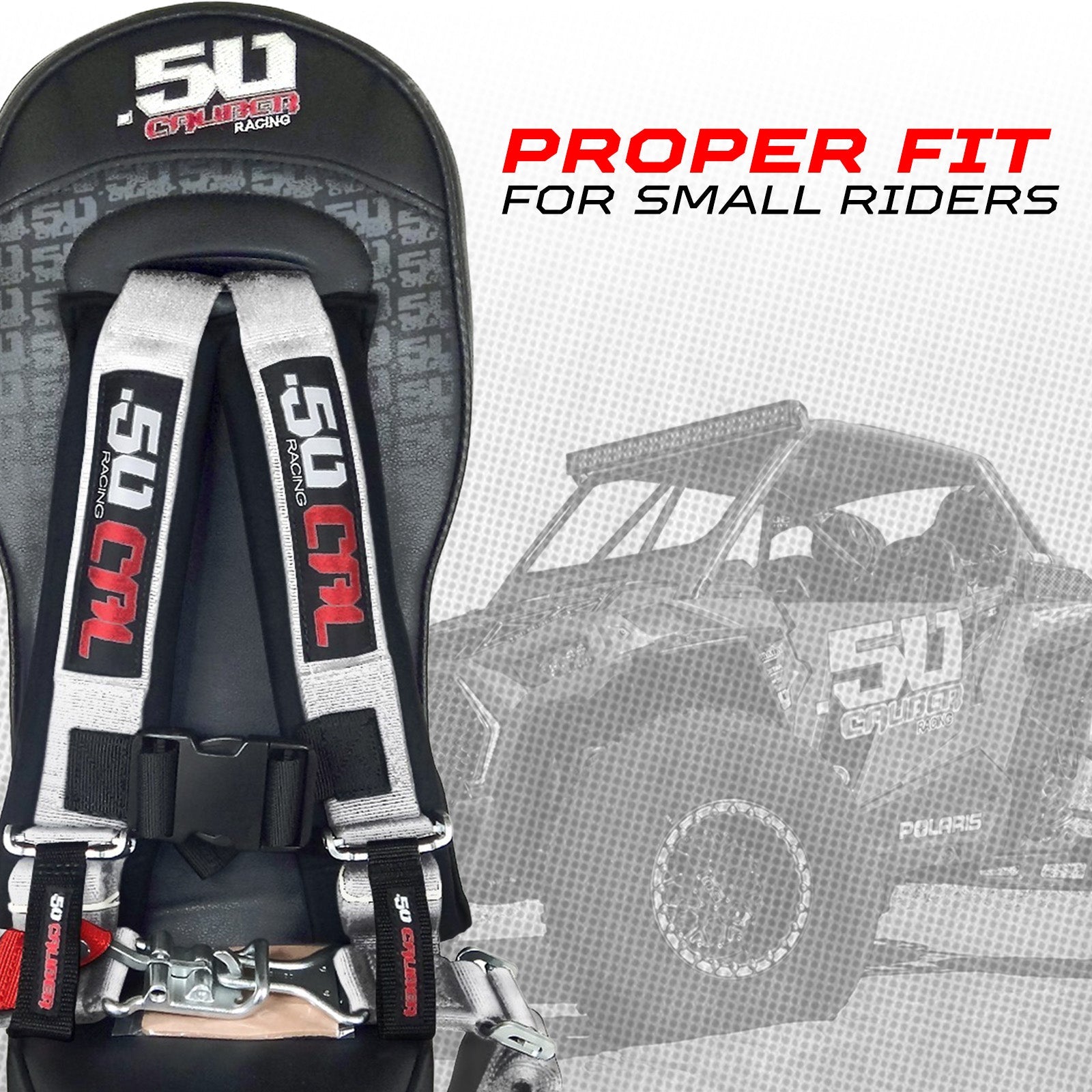 RZR XP1000 Bump Seat with Harness