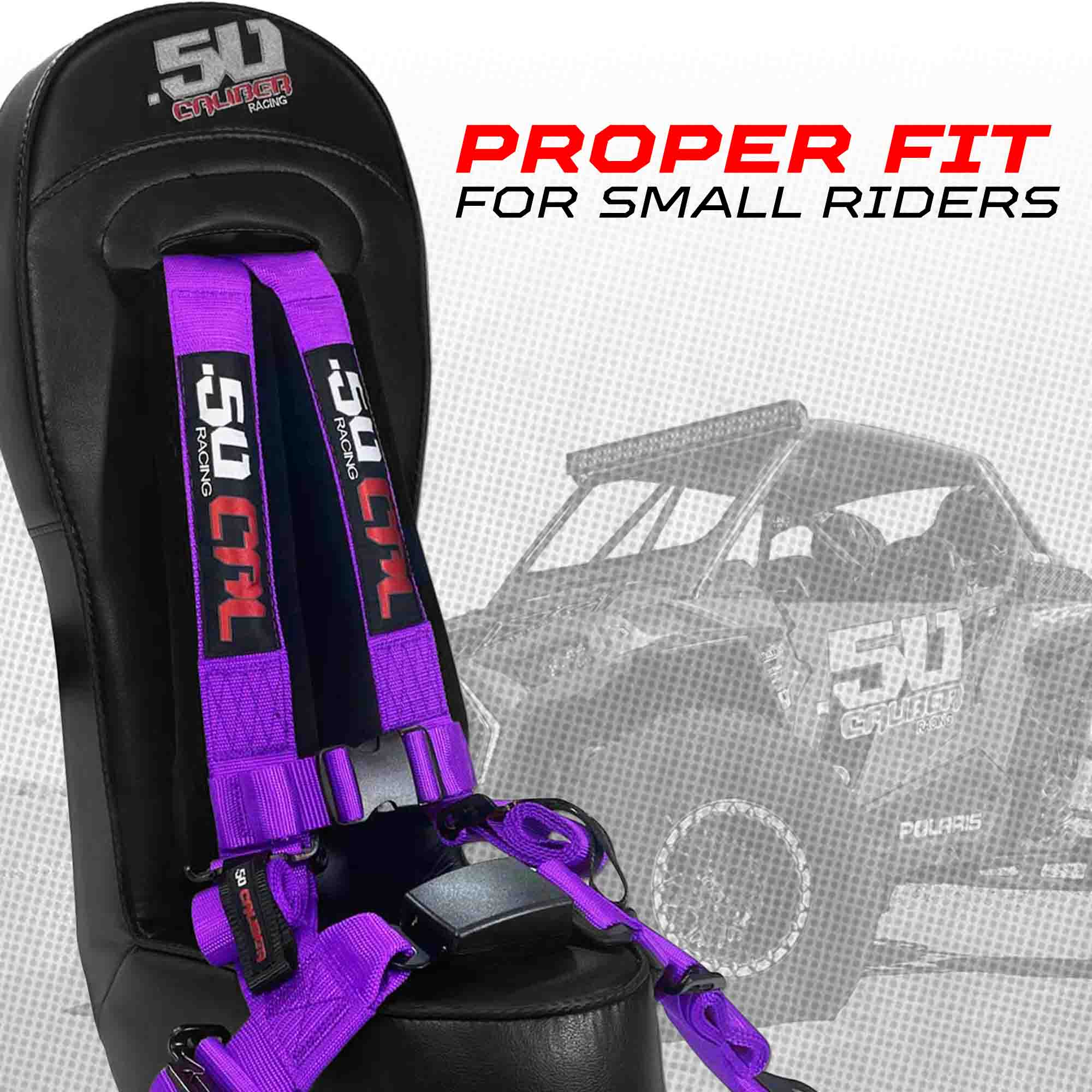 RZR Bump Seat & Safety Harness 570 800 XP900