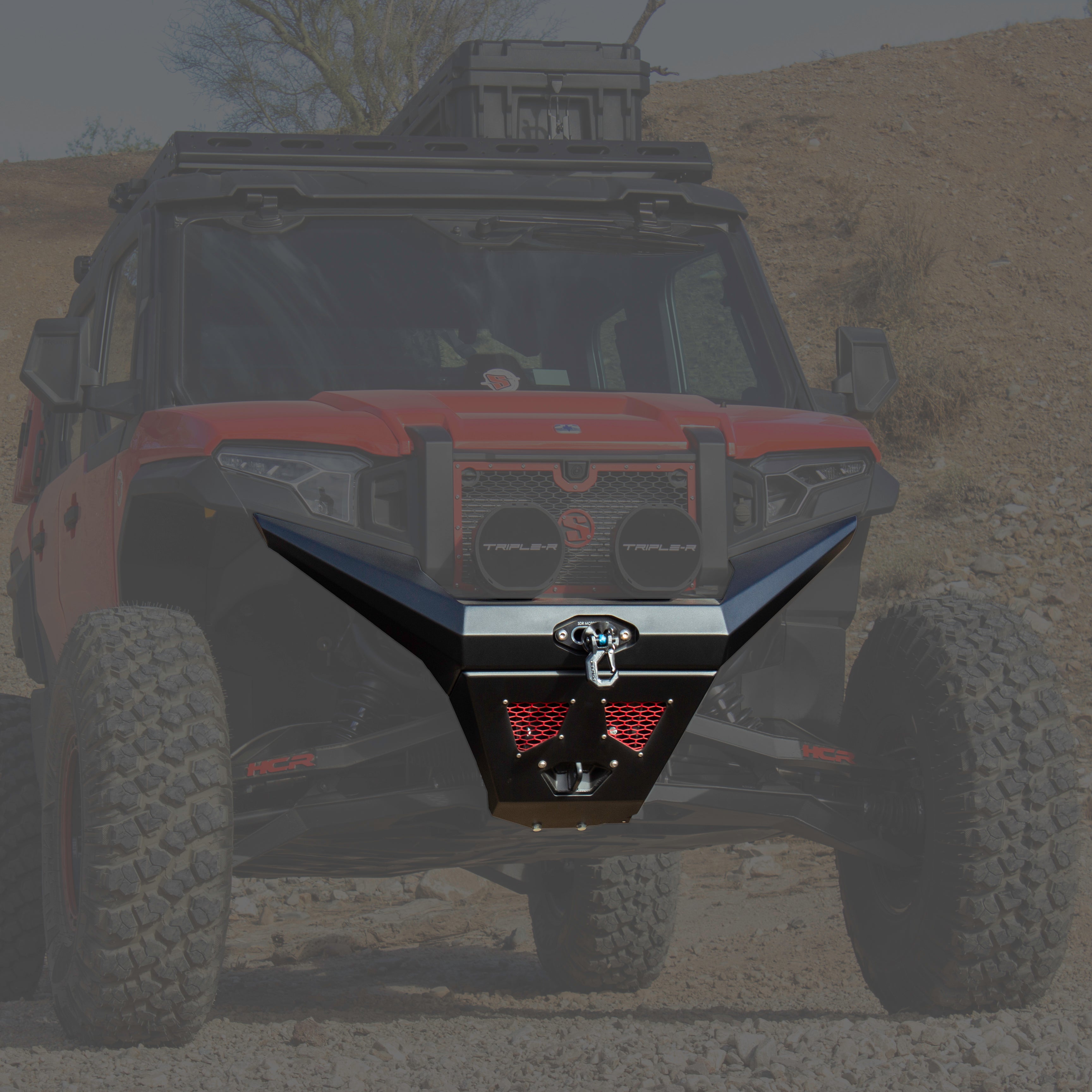 Photo of Polaris Xpedition X-Plorer Front Bumper and Winch Mount by SDR Motorsports - Premium Winches & Winch Mounts for UTVs / Side by Sides